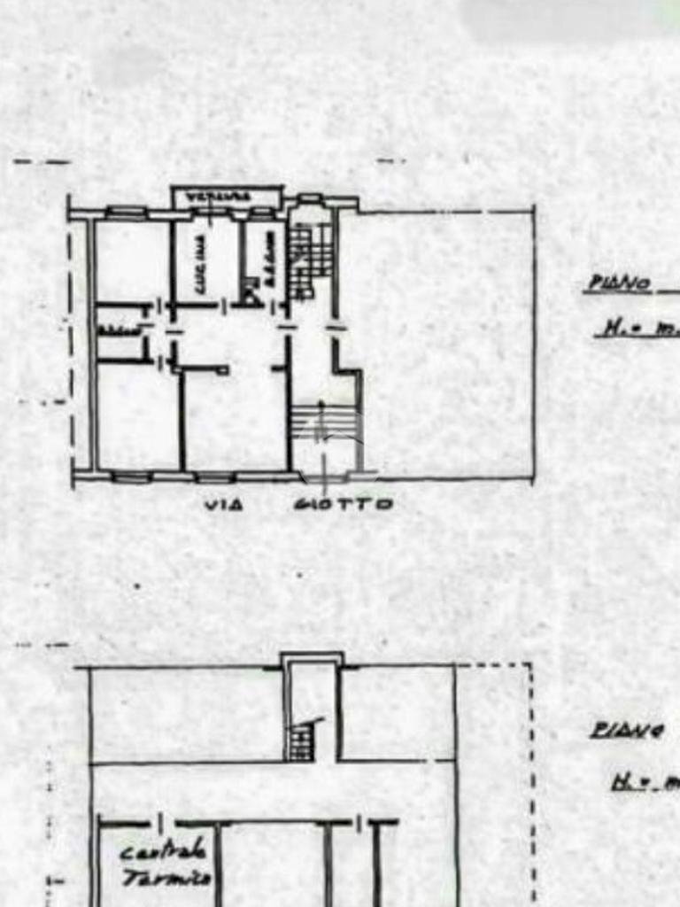 Quadrilocale Via giotto, Grugliasco - planimetria 1
