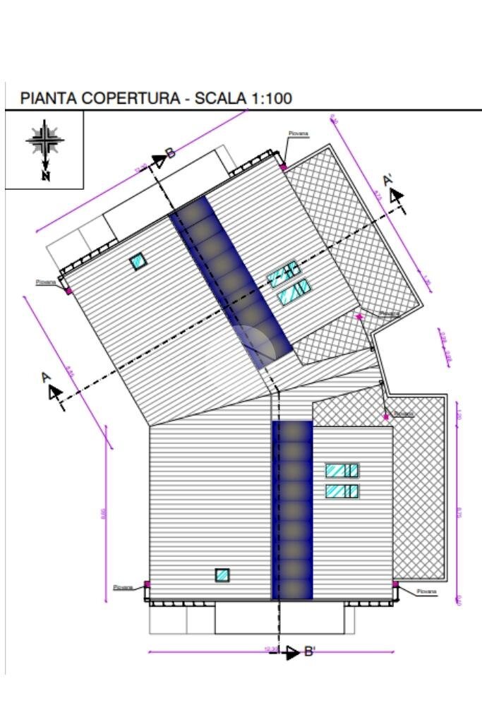 Attic Viale Colli, Rivoli - floor plans 1