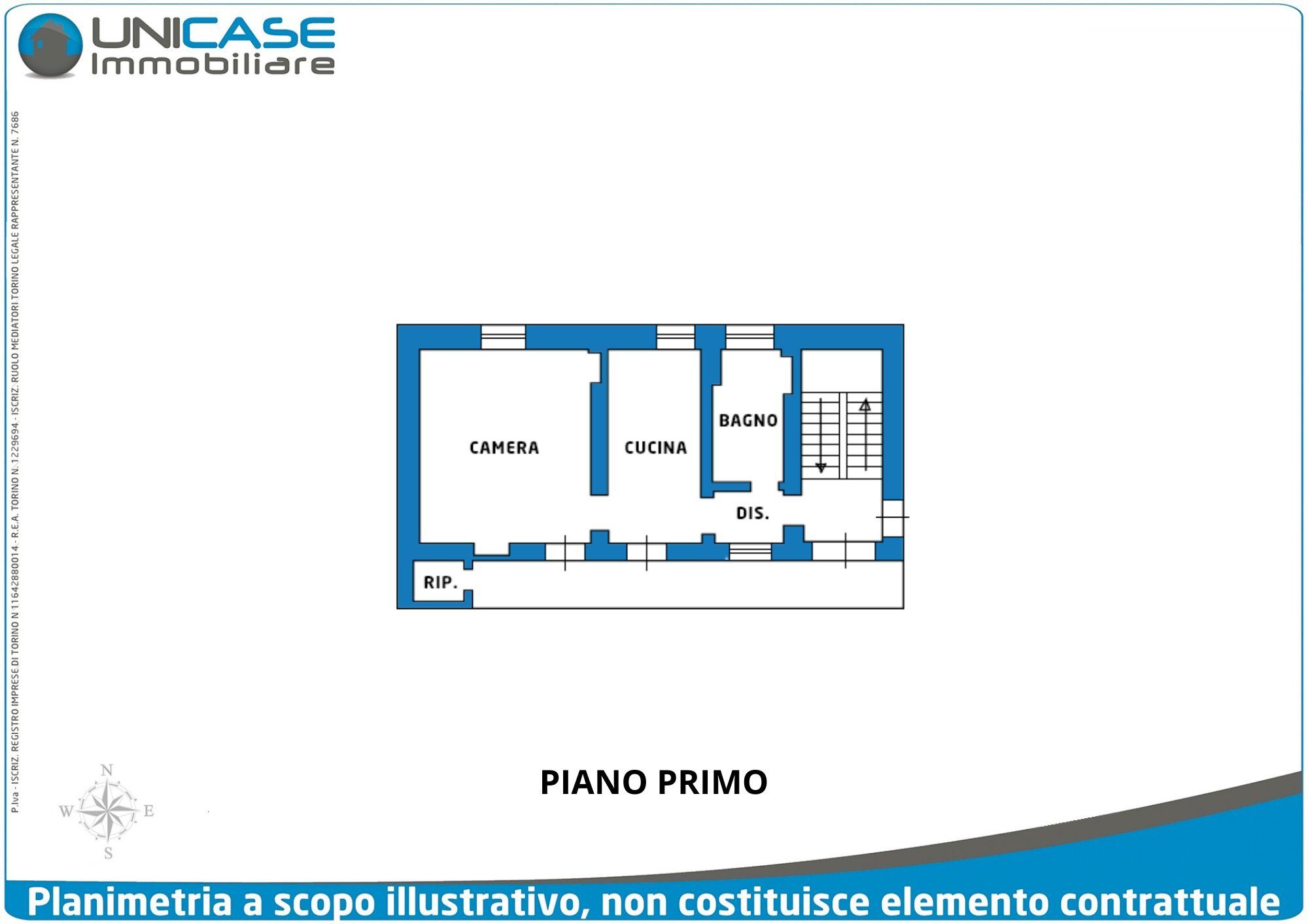 Bilocale Strada del Baussan, 49, Luserna San Giovanni - planimetria 1