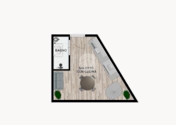 Two-room apartment Via strafforello, Imperia - photo 13