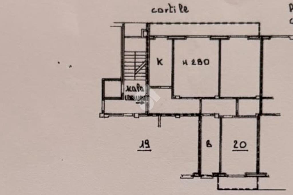 Three-room apartment Viale Giulio Cesare, Novara - floor plans 1