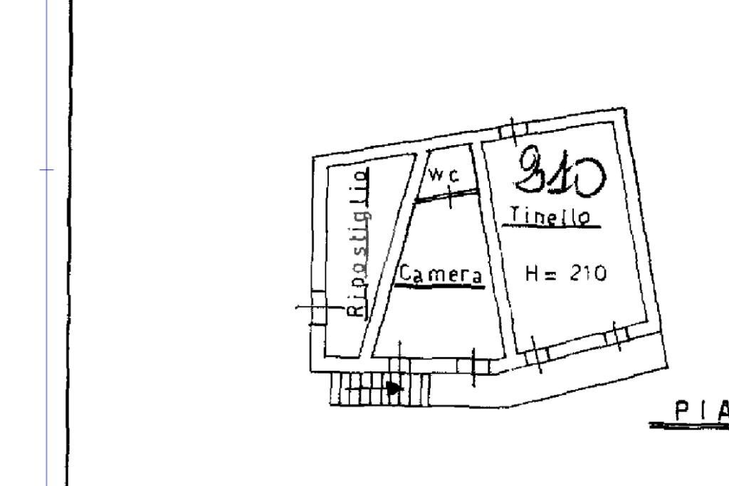 Independent house Borgata Carello inferiore, Rubiana - floor plans 1