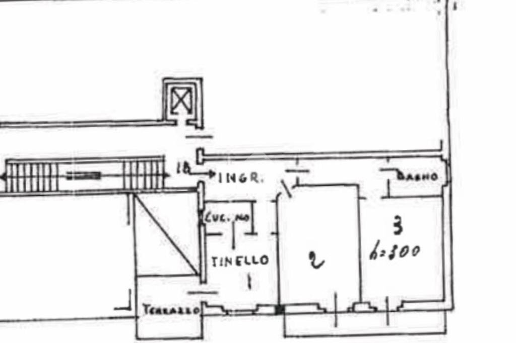Trilocale Via Felice Cavallotti, Novi Ligure - planimetria 1
