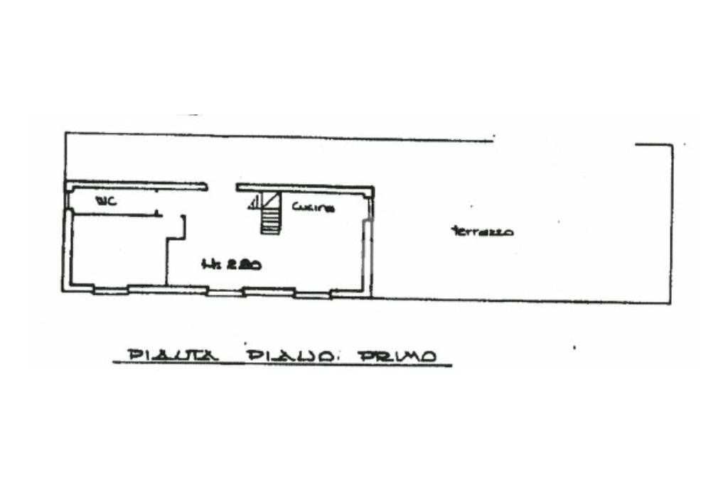 Casa indipendente Frazione Noceto, Vobbia - planimetria 1
