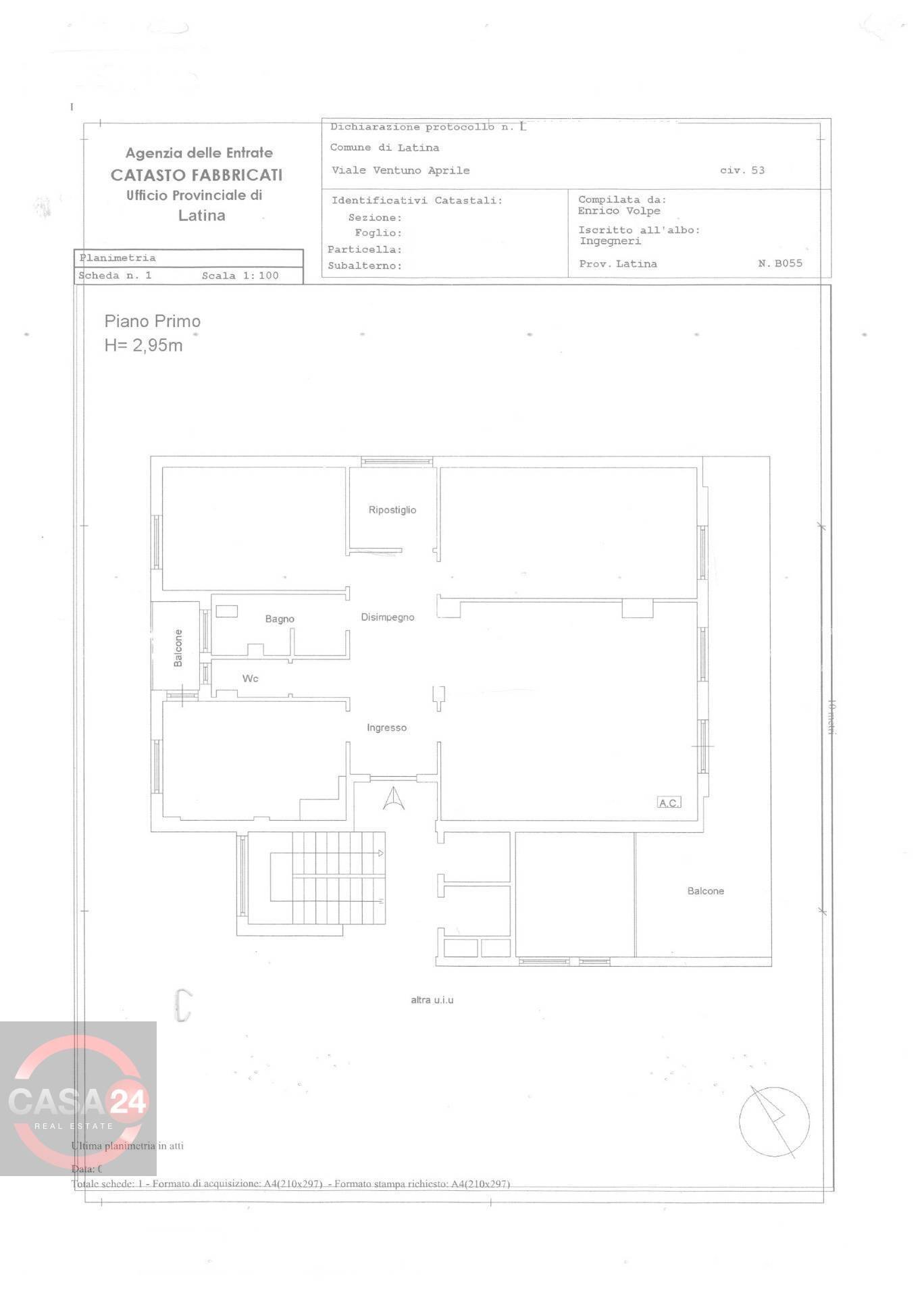 Foto 21 - Apartment Viale Ventuno Aprile, Latina - floor plans 1