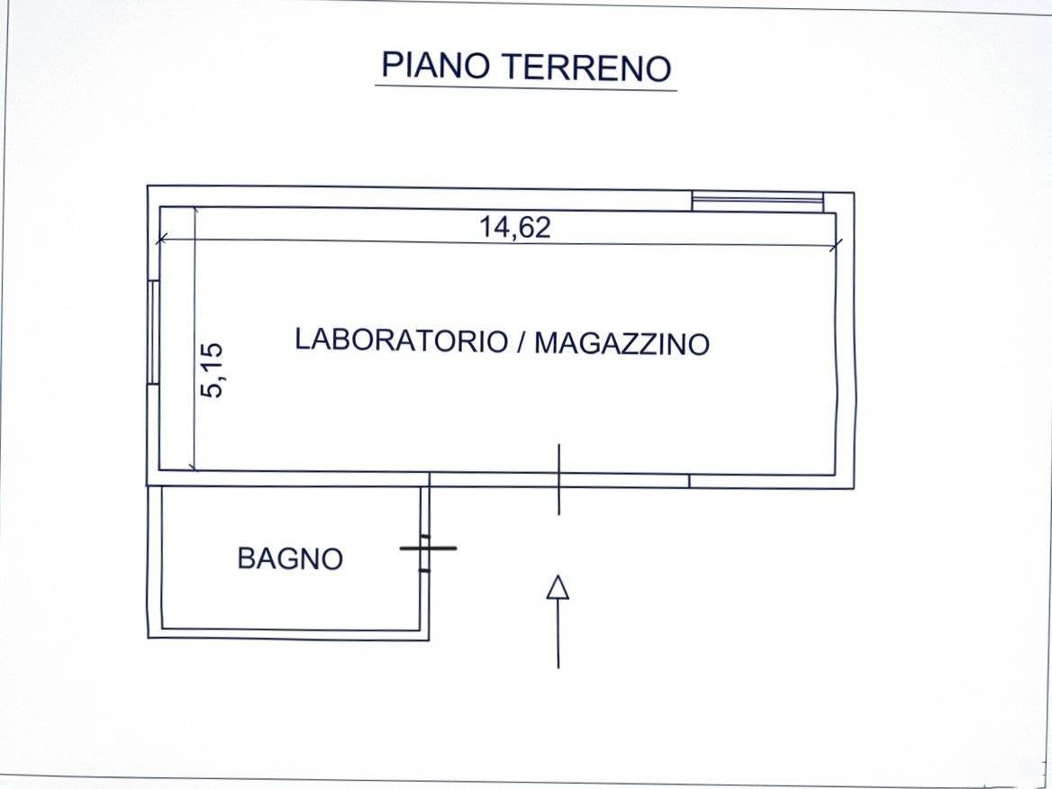 Warehouse via Nazionale, 153, Pinerolo - floor plans 1
