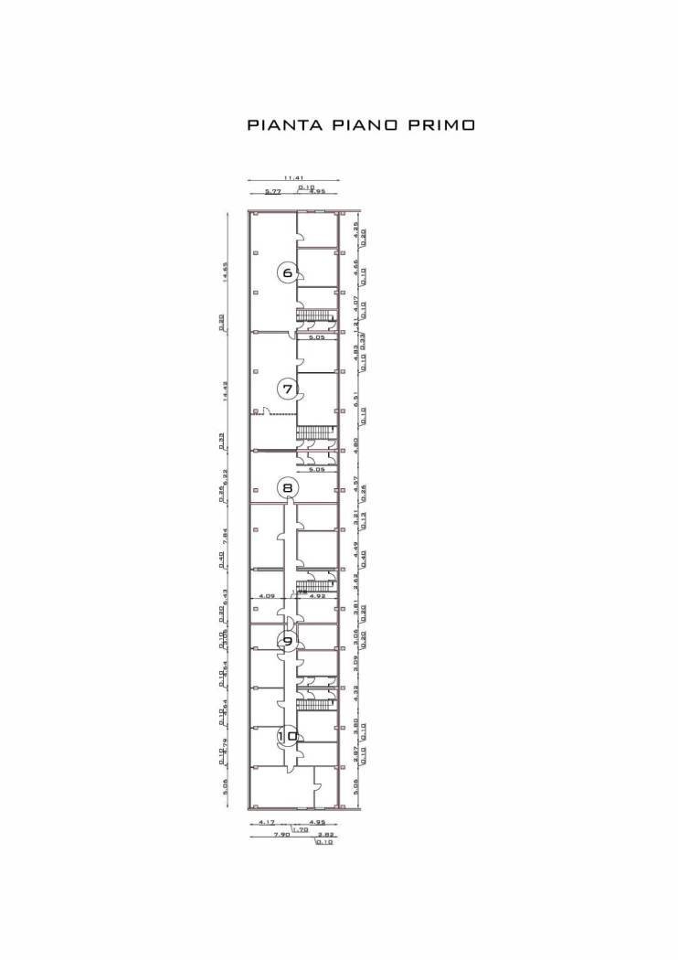 Shed strada Feltrina, 256, Treviso - floor plans 1