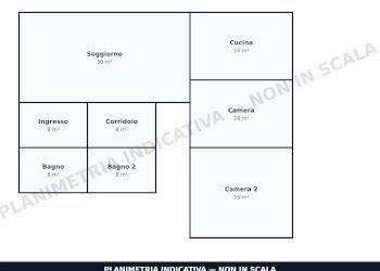 Planimetria - Appartamento Via XX Settembre, Canicattì - foto 15