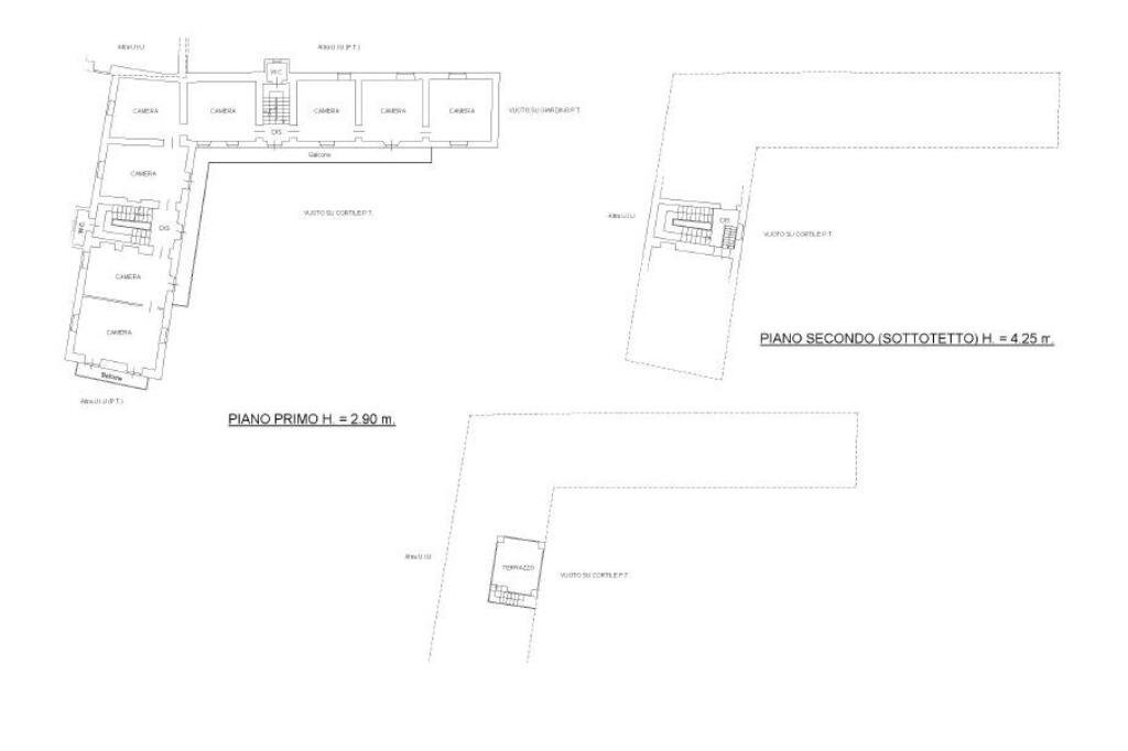 Casa indipendente Strada Camporosso, Villarbasse - planimetria 1