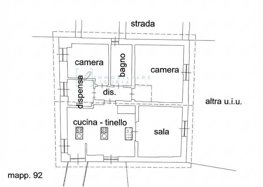 Foto 24 - Rustico Bassanico, Casanova Lerrone - planimetria 1