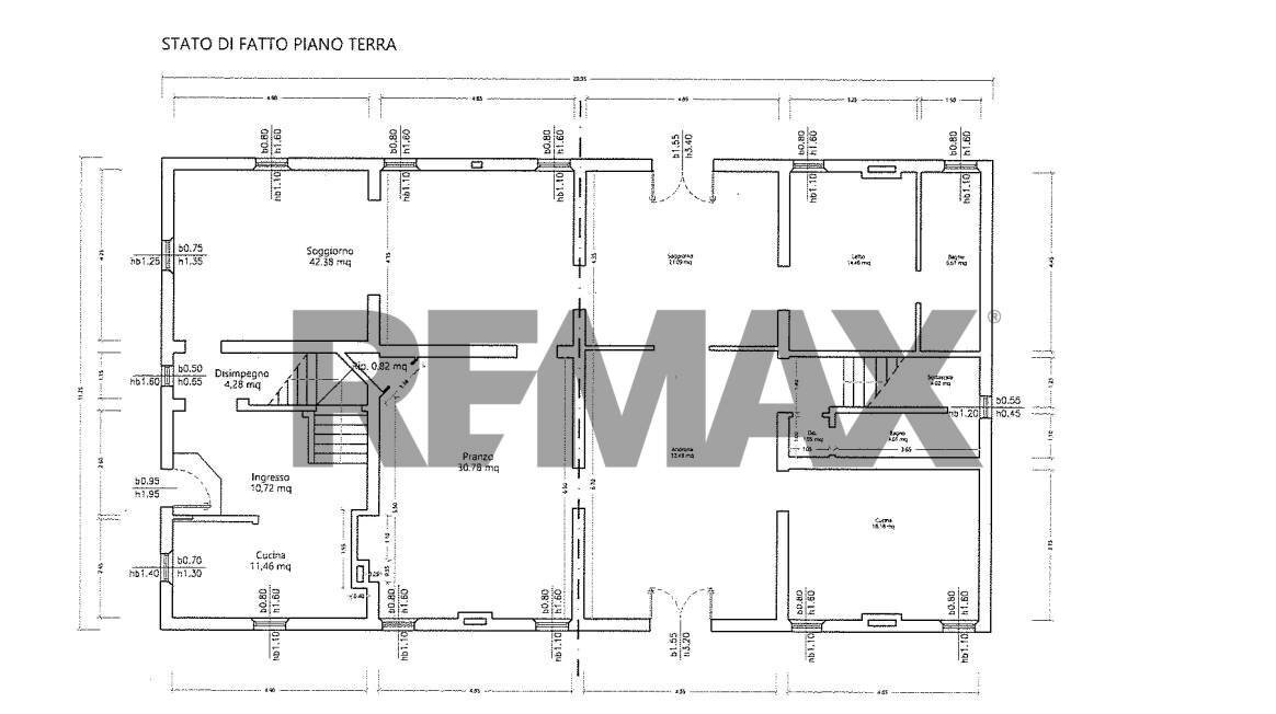 Pianta 2D - Villa Via Ravenna
 
595, Ferrara - floor plans 1