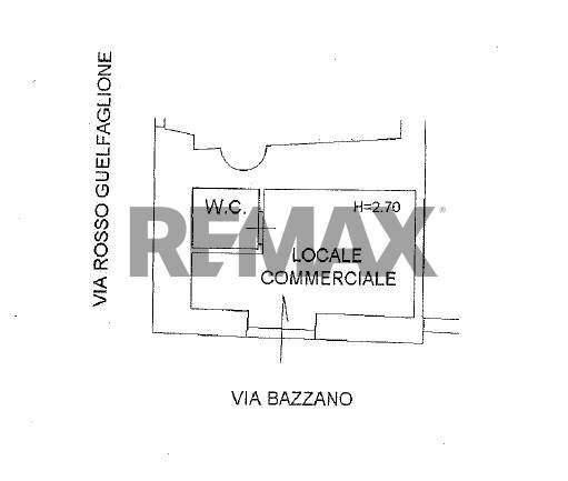 Pianta 2D - Commercial Premises Via Bazzano
 
5, L'Aquila - floor plans 1