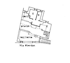 Foto 32 - Casa semi indipendente Via Oberdan, La Maddalena OT, La Maddalena - planimetria 1
