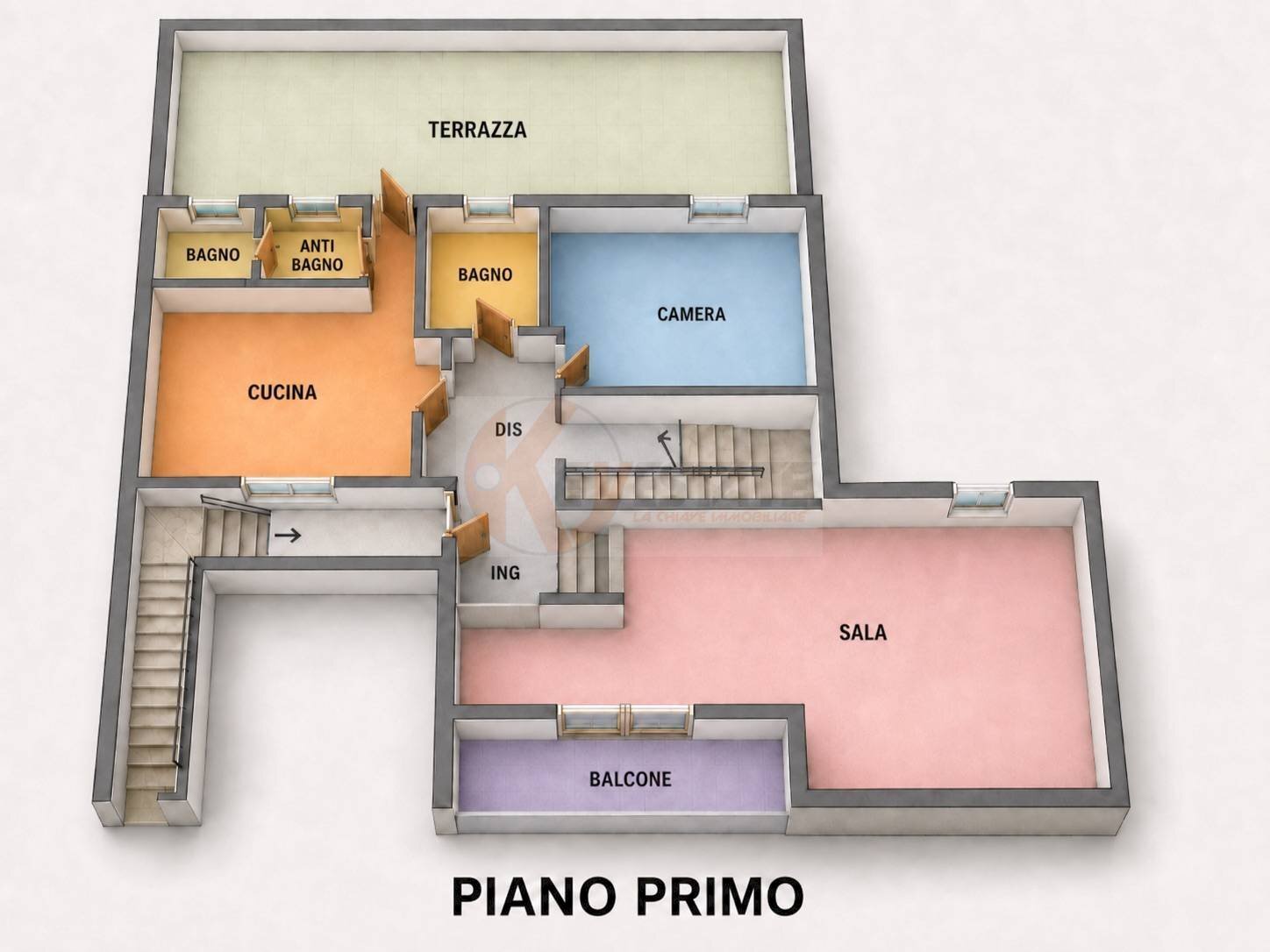 Foto 58 - Villa Bifamiliare via Vincenzo Bellini
 
20, Sassari - planimetria 1
