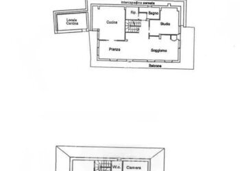 Planimetria - Villa Bifamiliare Via Sanguineto Case Sparse Civ., Chiavari - foto 37