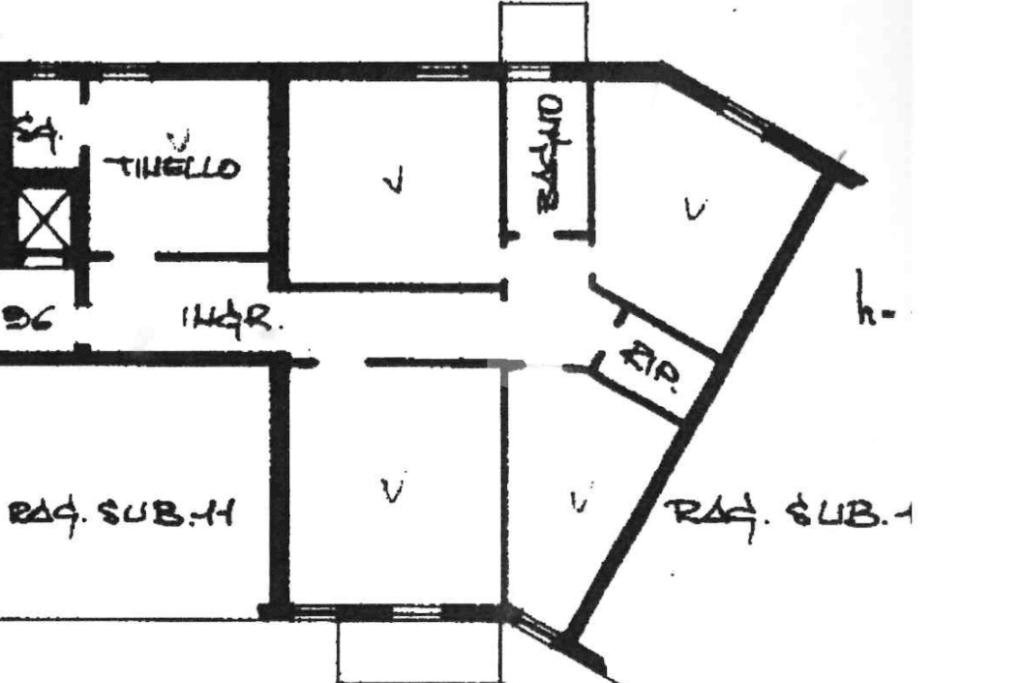Quadrilocale Via Angelo Zanti, Reggio nell'Emilia - planimetria 1