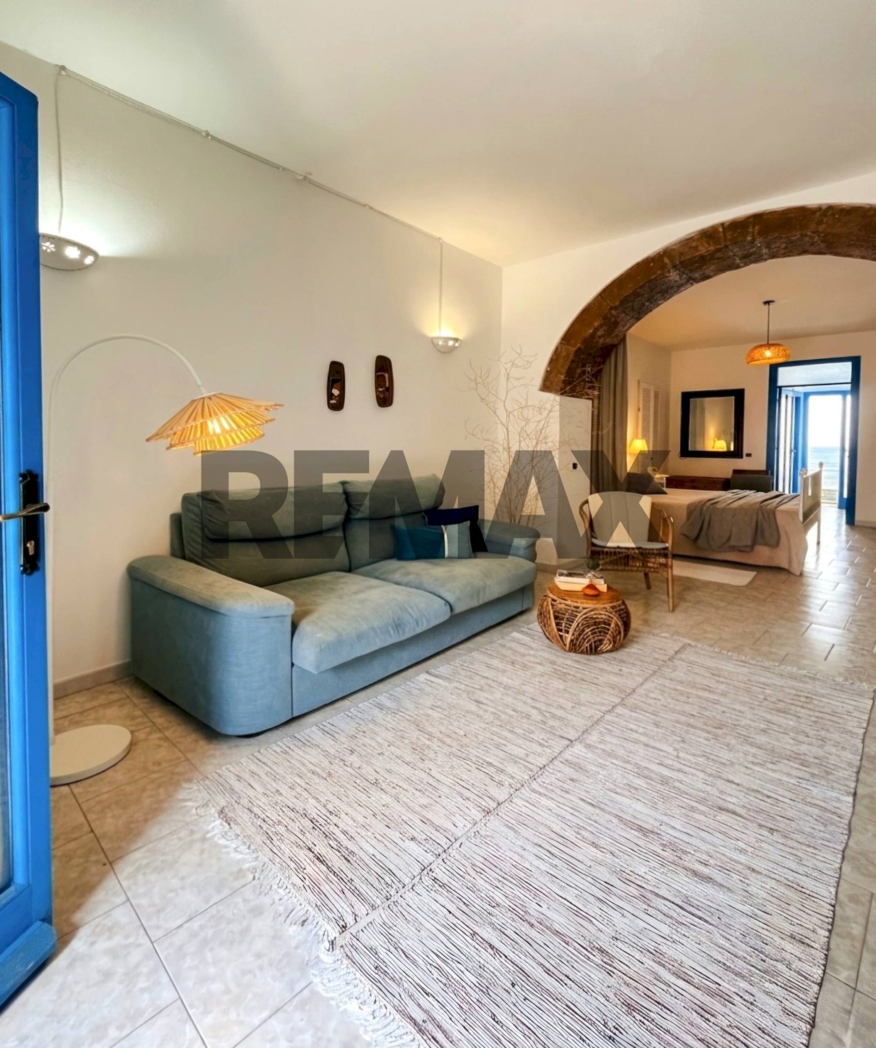 Soggiorno - Casa semi indipendente Via San Pietro
22, Giba - foto 2