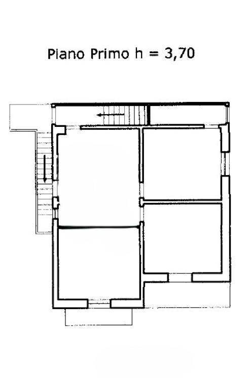 Four-room apartment via Magenta, Casarano - floor plans 1