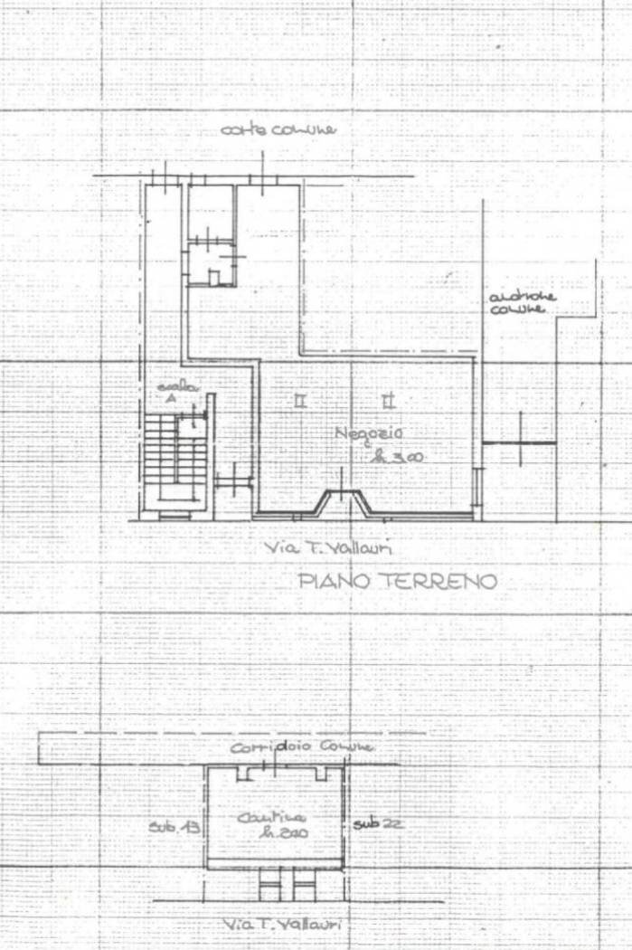 Negozio via Tommaso Vallauri, 52, Chiusa di Pesio - planimetria 1