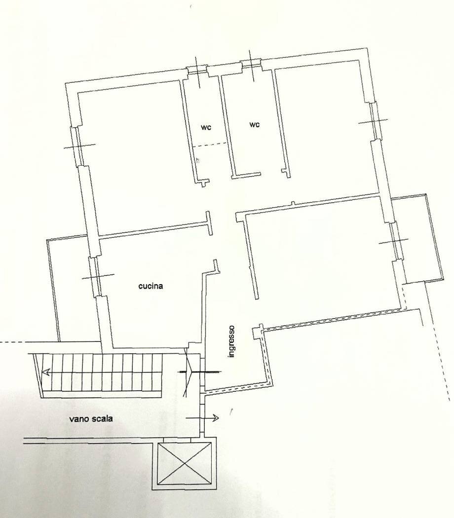 Appartamento via della Repubblica, Camogli - planimetria 1