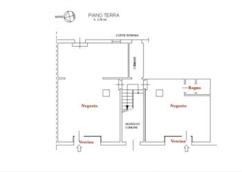 Planimetria - Negozio piazza Giosuè Carducci, San Giovanni in Persiceto - foto 14