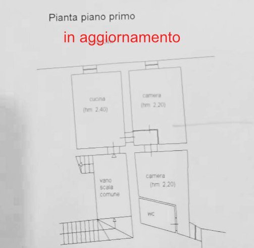 Trilocale Via Ceriani, Dolceacqua - planimetria 1