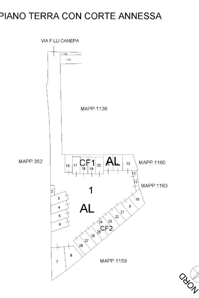 Apartment Via F. Canepa, Serra Riccò - floor plans 1