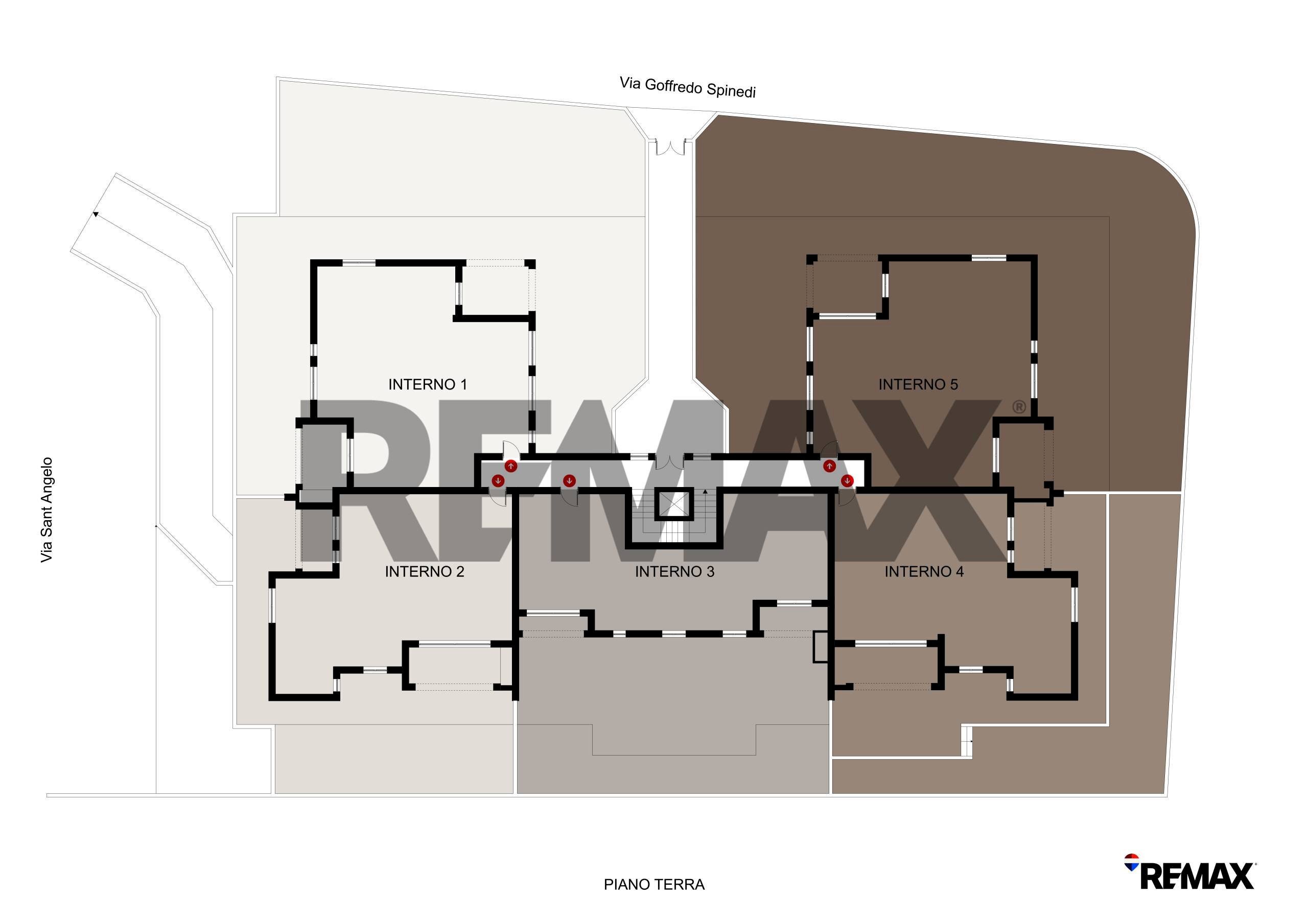 Pianta 2D - Four-room apartment VIA GOFFREDO SPINEDI
 
32, Monterotondo - floor plans 1