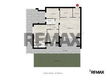 Pianta 2D - Four-room apartment VIA GOFFREDO SPINEDI
 
32, Monterotondo - photo 21