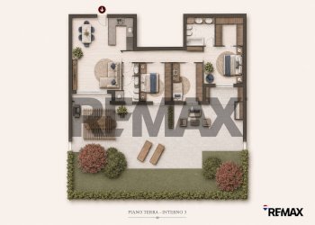 Pianta 2D - Four-room apartment VIA GOFFREDO SPINEDI
 
32, Monterotondo - photo 6