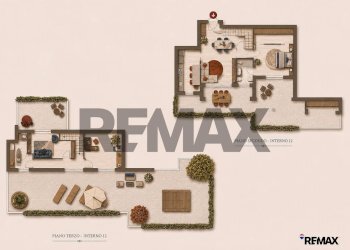 Pianta 2D - Four-room apartment VIA GOFFREDO SPINEDI
 
32, Monterotondo - photo 6