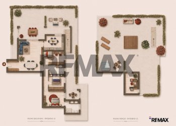 Pianta 2D - Four-room apartment VIA GOFFREDO SPINEDI
 
32, Monterotondo - photo 6