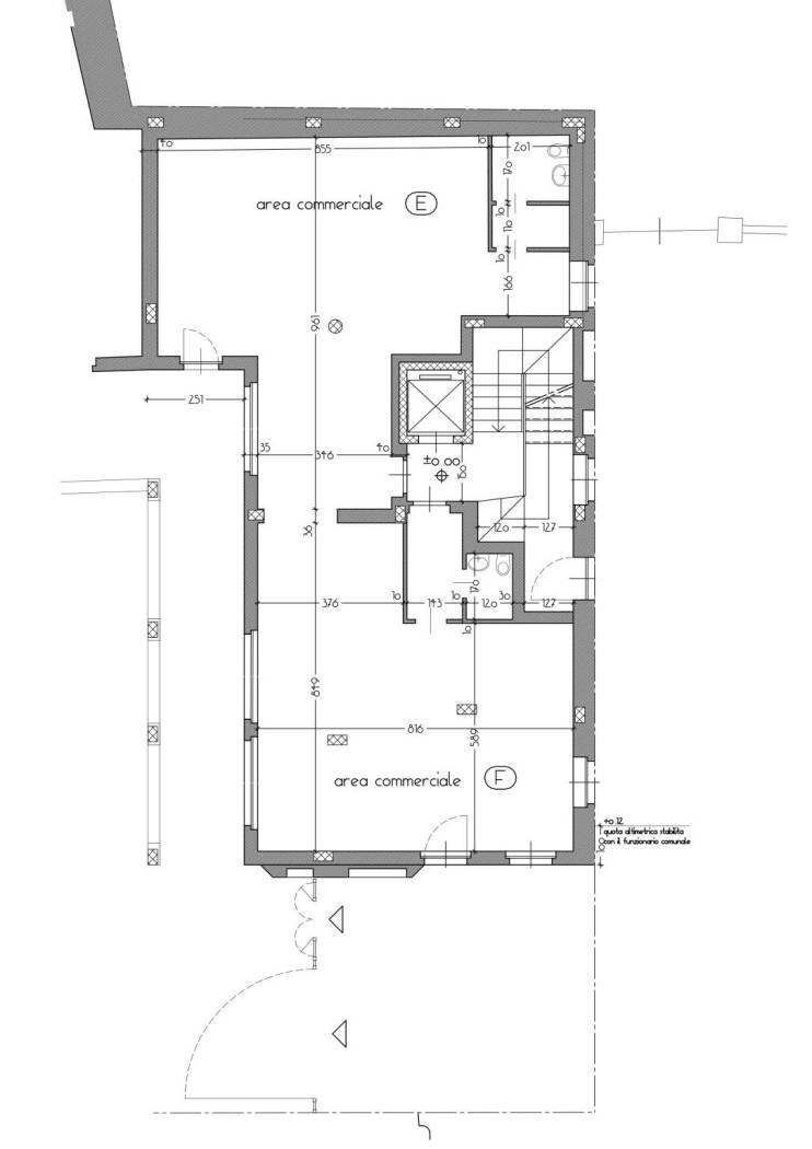 Office vicolo della Madonnetta, 1, Chieri - floor plans 1