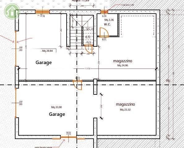 Foto 57 - Casa indipendente Serramazzoni - planimetria 1