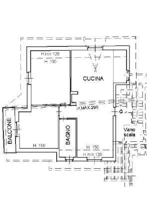 Four-room apartment Bene Vagienna - floor plans 1