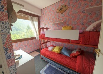 camera con letto a castello - Bilocale Limone 1400 70, Limone Piemonte - foto 9