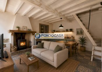 soggiorno con cucina - Rustico Via Martiri del Lavoro, Seravezza - foto 7