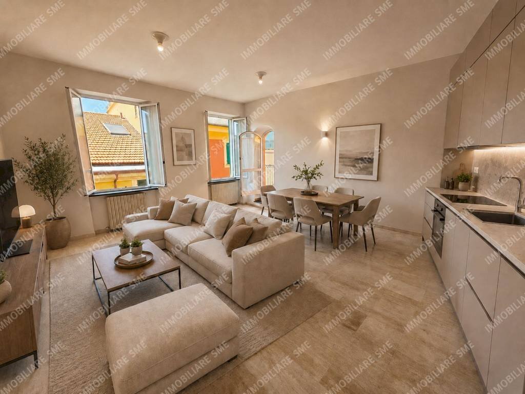Salone - Four-room apartment via Vittorio Veneto, Chiavari - photo 2
