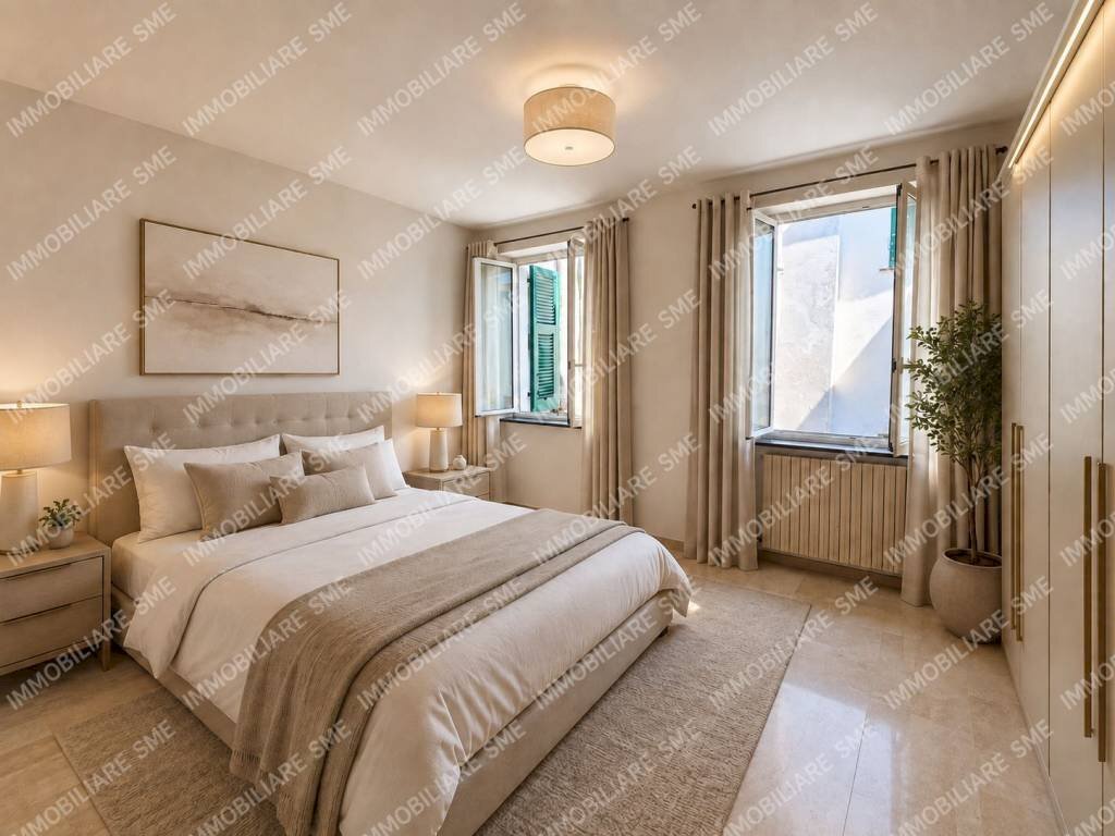 Camera da letto - Four-room apartment via Vittorio Veneto, Chiavari - photo 3