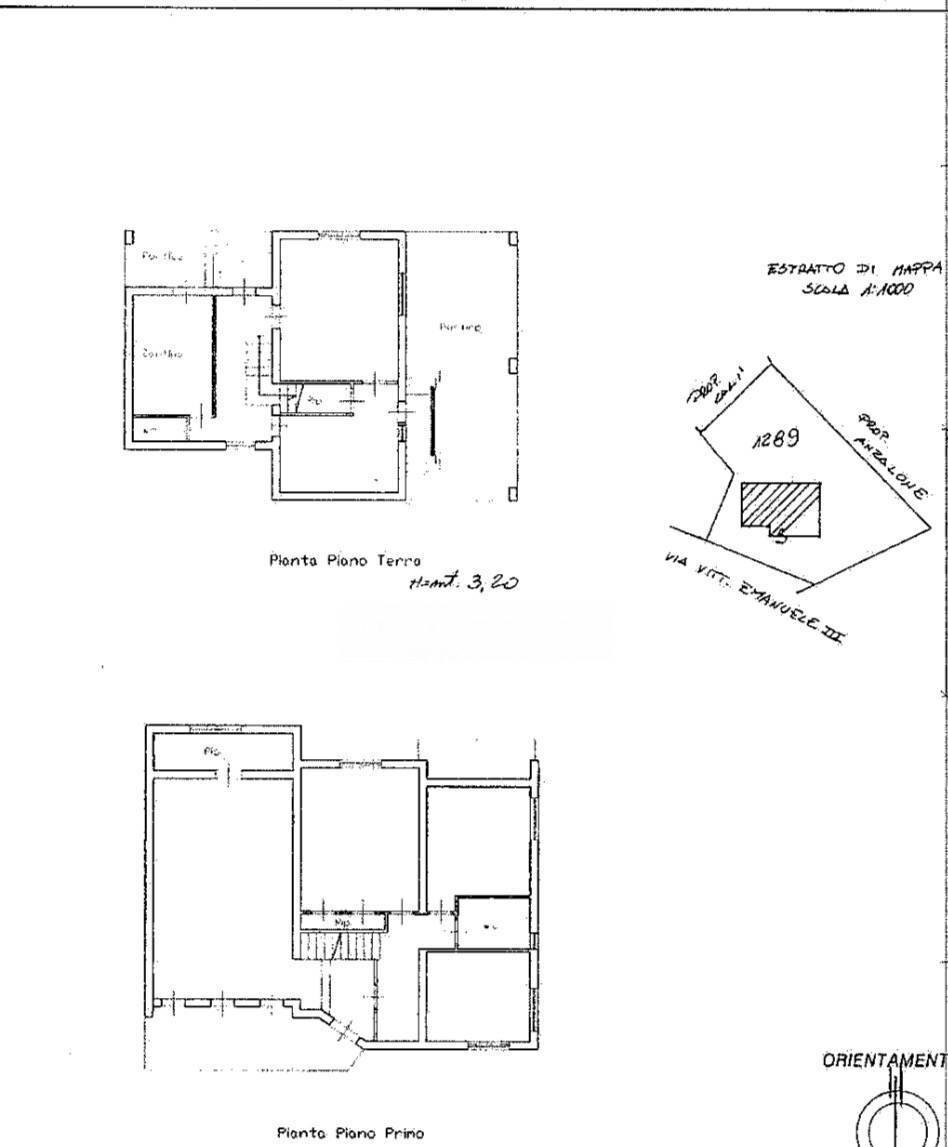 Foto 56 - Villa Via Vittorio Emanuele III, Lercara Friddi - floor plans 1