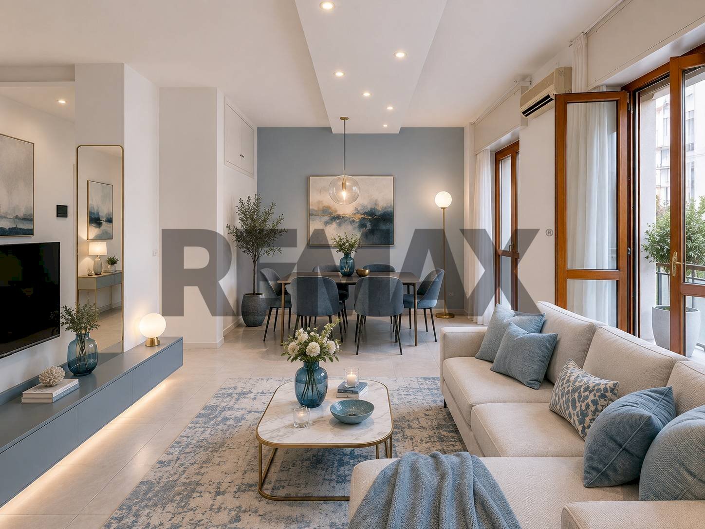 Sala da pranzo - Three-room apartment Piazza Fratelli Kennedy
22, Magenta - photo 2