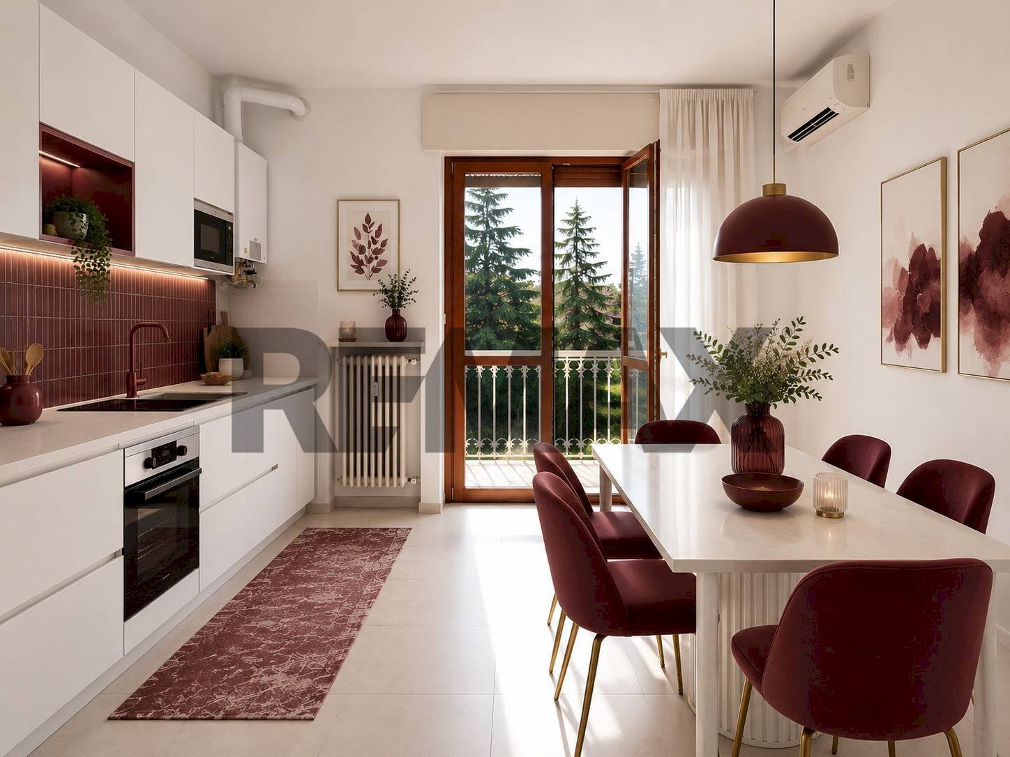 Cucina - Three-room apartment Piazza Fratelli Kennedy
22, Magenta - photo 3