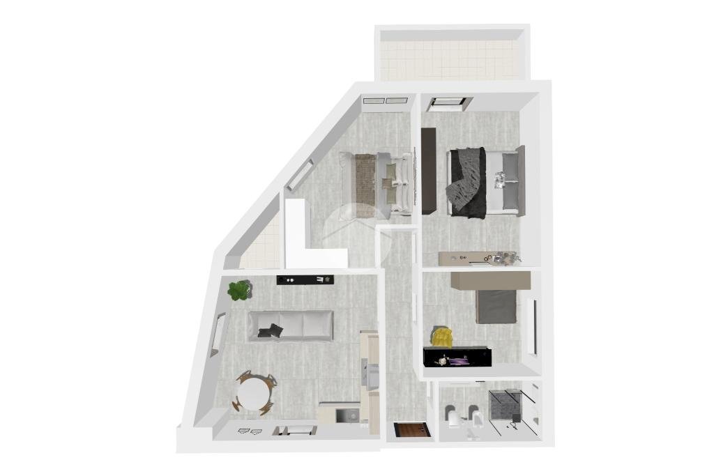 Apartment Via della fiera, Rimini - floor plans 1