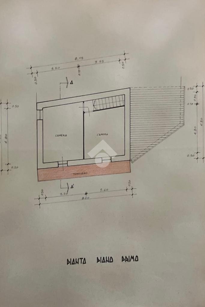 Independent house Via bufalini, Mercato Saraceno - floor plans 1