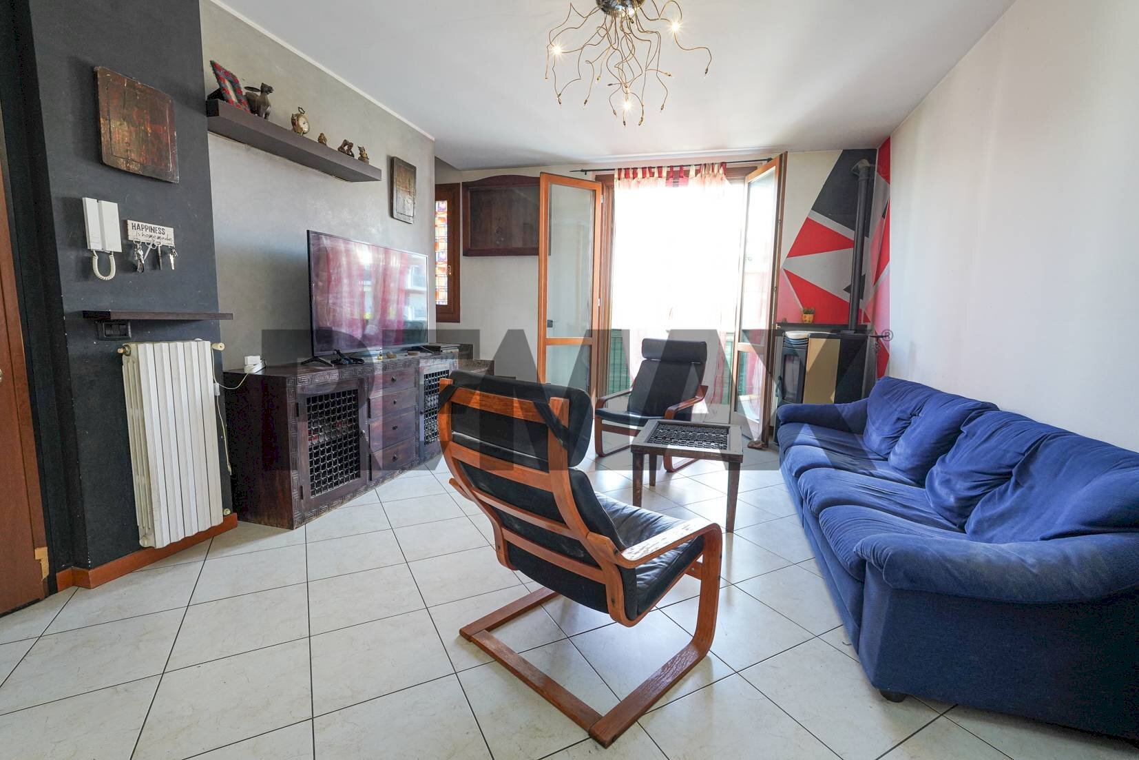 Soggiorno - Villa Bifamiliare Via Presolana
185/c, Stezzano - foto 2