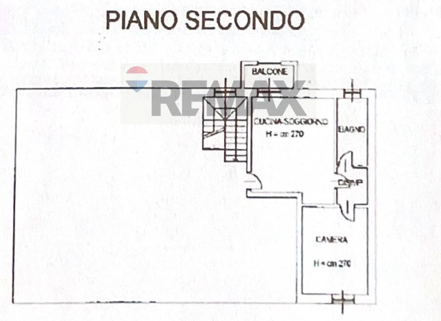 Pianta 2D - Two-room apartment Via Parmigianino
 
20, Roccabianca - floor plans 1