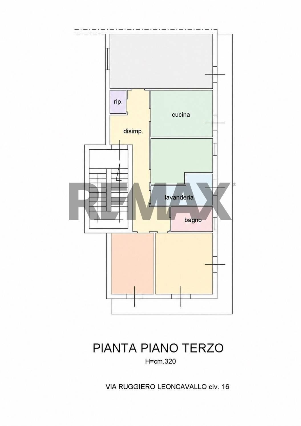 Pianta 2D - Apartment Via Ruggero Leoncavallo
 
16, Ragusa - floor plans 1