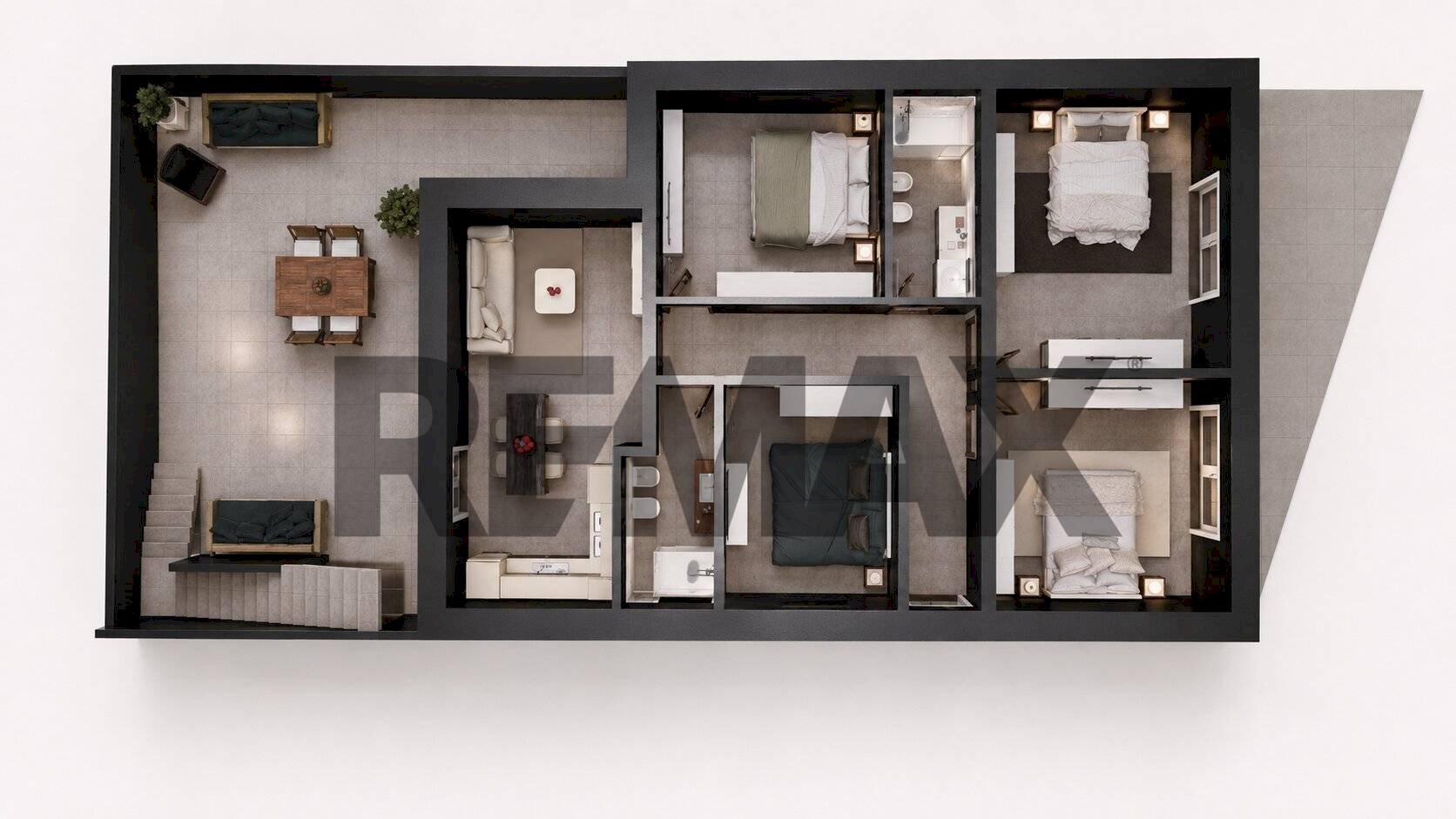 Pianta 3D - Casa indipendente Piazza Duca degli Abruzzi
 
2, Ragusa - planimetria 1