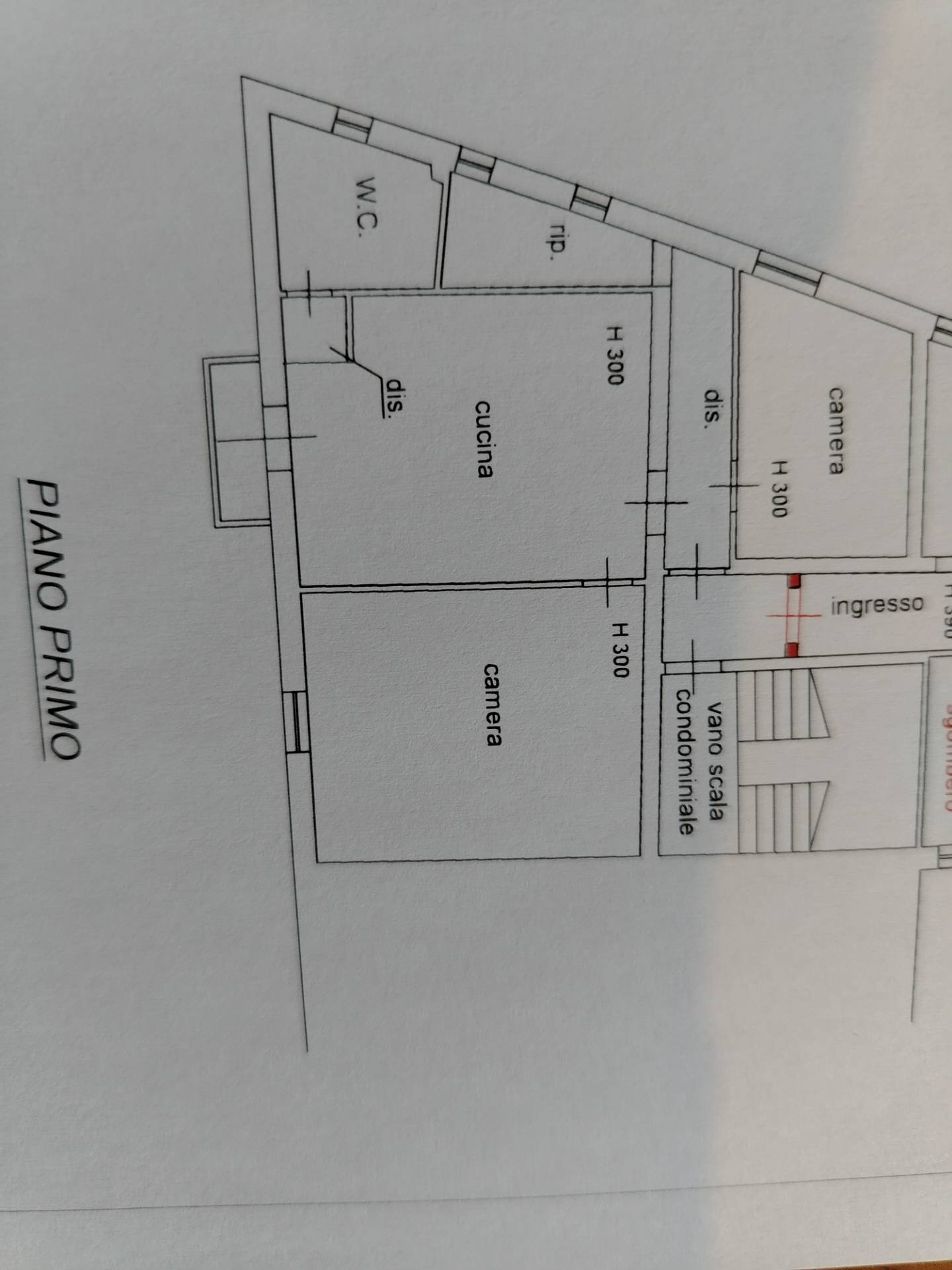 Foto 18 - Three-room apartment via provinciale vicarese
 
131, Vicopisano - floor plans 1
