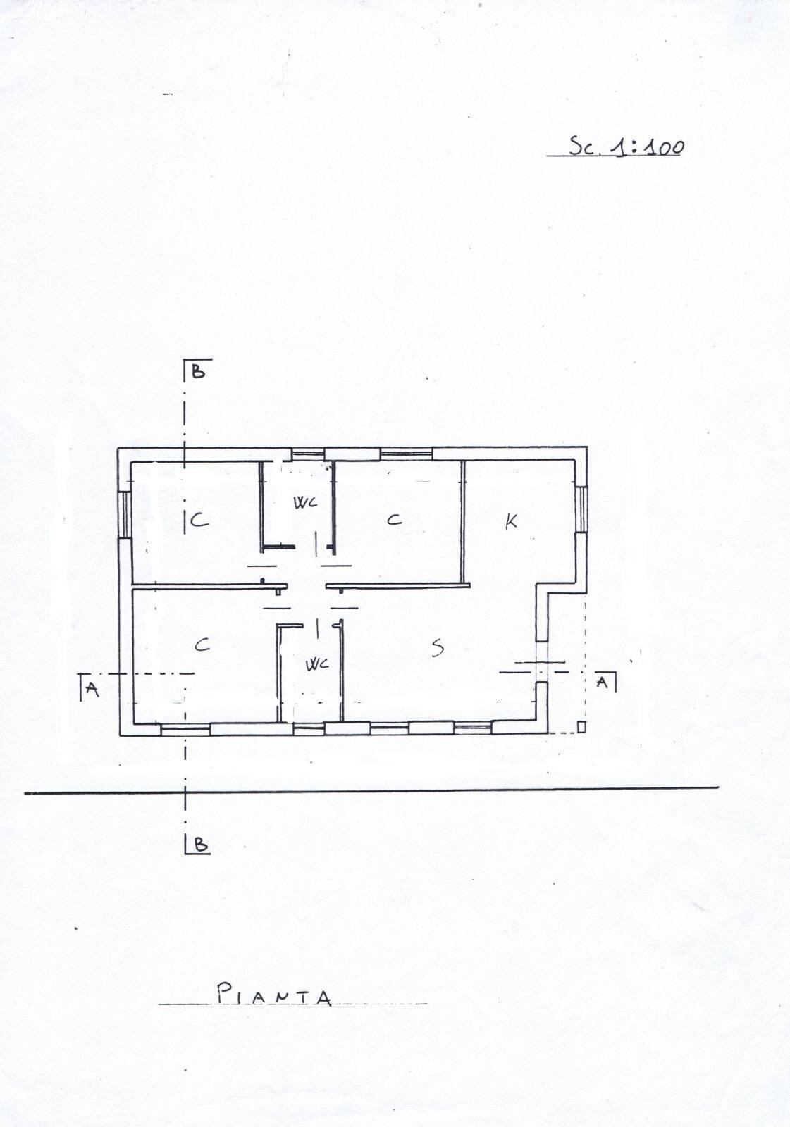 Foto 20 - Villa Via Fanny Roncati Carli, Imperia - floor plans 1